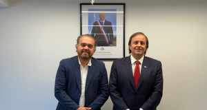 Ministro del Deporte y gobernador del Biobío se reúnen para abordar candidatura para los Juegos Odesur 2030
