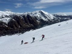 Rescatan con vida a persona tras caída de casi 500 metros en el volcán Antuco