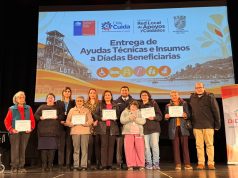 Entregan ayudas técnicas a familias de la Red Local de Apoyos y Cuidados en Lota
