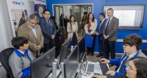 Inauguran sala que beneficiará a estudiantes técnico-profesionales de Coronel