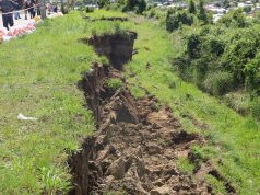 Anuncian relocalización de 40 familias en Villa Mirador de Arauco por riesgos en el terreno