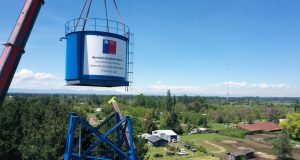 Proyecto de agua potable rural en Los Ángeles alcanza casi el 76% de avance