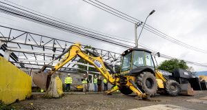 Se reinician obras del paso desnivelado de Santa Sofía en Chiguayante
