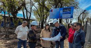 Reposición de plaza en San Carlos de Purén en Los Ángeles alcanza un 12% de avance