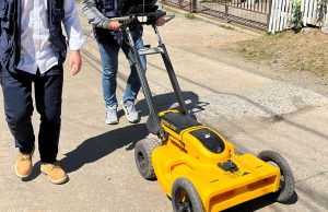 Minvu utiliza georradar y drones para monitorear la inestabilidad del terreno en Villa El Mirador de Arauco